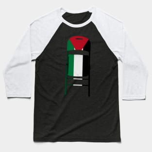 Palestine Folding Chair To Brutal Israel Occupation - Front Baseball T-Shirt